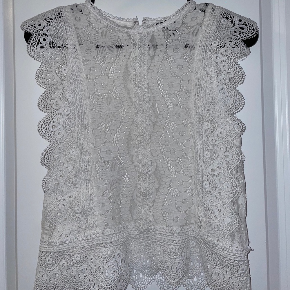 Express lace top